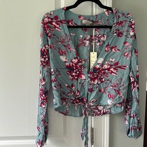 Yireh Odessa Top in Prim Tosca - Medium -new with tags